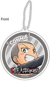 Connie springer ( コニー・スプリンガー konī supuringā ? Attack On Titan Junior High Reflection Key Ring Connie Springer Anime Toy Hobbysearch Anime Goods Store
