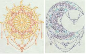 Beautiful Sun And Moon Drawings That I Would Love To Get Tattoed Probably One On Each Shoulder Or Thigh Daffodil Tattoo Sun And Moon Drawings Moon Sun Tattoo