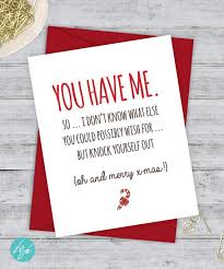 17 Cheeky Holiday Cards For Couples Who Share A Sense Of Humor Christmas Card Sayings Funny Christmas Cards Diy Funny Christmas Messages