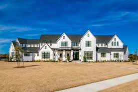 Modern farmhouse plan with brick and board … the typical modern farmhouse house plan adds a rear porch. The American Man Ion 8 000 Square Foot Brick Modern Farmhouse In Heath Tx
