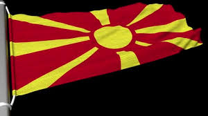 Dit is een live wallpaper app die wapperende vlag toont op je startscherm. Vlag Van Noord Macedonie Wapperde Een Gestage Stroom Van Wind Video Door C Jaraysansed Footage Stockvideo 444244888