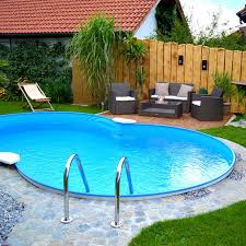 Poolgestaltung Stahlwandbecken Google Suche Gartenpools Garten Pool Selber Bauen Pool Im Garten