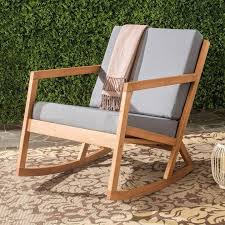 Safavieh Vernon Patio Rocking Chair Patio Rocking Chairs Rocking Chair Chair