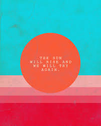 The Sun Will Rise And We Will Start Again The Sun Will Rise Art Print In 2020 Rise Art Blue Aesthetic Mens Wall Art