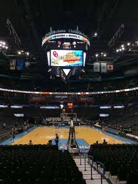 Chesapeake Energy Arena Section 101 Home Of Oklahoma City