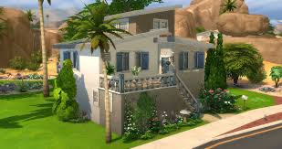 Toujours Pour Oasis Springs Une Grande Maison Familiale Sur Un Petit Terrain Prix 104 414 Terrain Non Compris A Plac Maison Sims Sims Maison Familiale