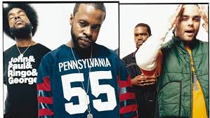 The roots, 'things fall apart' (1999) as art director kenny gravallis put it, the concept of 'visual failure in society' on the cover of an album called things fall apart just made sense. Ruhmeshalle The Roots Things Fall Apart Ruhmeshalle Musik Puls