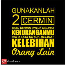 Ya, muhasabah diartikan sebagai cara seorang hamba untuk menyadari dan melihat dirinya sendiri demi kehidupan. Facebook