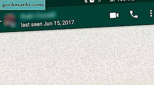 Befinden sie sich gerade im chat und können das menü nicht sehen, dann tippen sie oben rechts auf den button chats. Wie Sie Ihren Online Status In Whatsapp Verbergen Geekmarkt Com