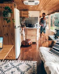 Family Of 4 S Passenger Bus Turned Home In Australia In 2020 Tiny House Family Bus Living Bus House
