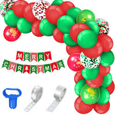 See more ideas about inflatable christmas decorations, christmas decorations, christmas. Dodowin Christmas Balloon Arch 116 Pcs Balloon Garland Kit For Christmas Party Decoration Green And Red Balloons Confetti Balloons With A Merry Christmas Banner Inflatable Christmas Decorations Buy Online In Bahamas At