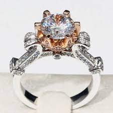 14k Gold 1 5 Carat Diamond Cinderella Pumpkin Carriage Fairy Etsy Disney Wedding Rings Promise Ring Wedding Ring Disney Engagement Rings