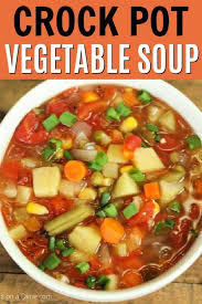 Slow Cooker Vegetable Soup Recipe Easy Vegetable Soup Recipe Recipe In 2021 Vegetable Soup Recipe Easy Slow Cooker Vegetable Soup Recipe Easy Vegetable Soup
