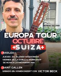 SUIZA 🇨🇭 Últimos conciertos de la gira! JUE 24 BASILEA