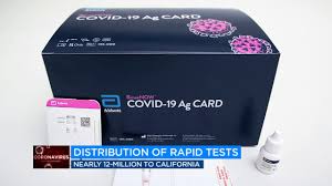California To Receive 11 9 Million Rapid Covid 19 Tests From Federal Government Abc7 San Francisco