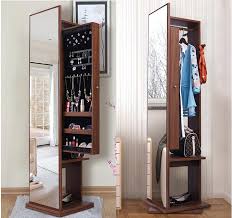 Choosing the right floor to ceiling cabinets will make your bedroom organization so much easier. Dressing Mirror Cloakroom Full Body Floor To Ceiling Mirror Simple Modern Living Room Storage Cabinet Multifunctional Rotating D Dressers Aliexpress