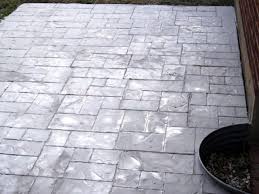 That also applies to this pouring new concrete over old concrete. Enhance An Existing Patio With Concrete Stamping Hgtv