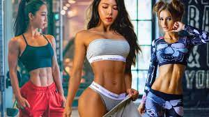 Korean Fitness Girls Workout Motivation 2020 - YouTube