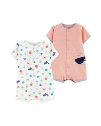 Under The Sea 2 Pack Rompers Carters Com