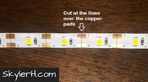 How To Extend Led Strip Lights By Cutting And Soldering Skylerh Automation