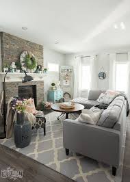 2017 Spring Home Tour The Diy Mommy Country Living Room Design French Country Living Room Modern Rustic Living Room