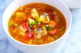 Easy Homemade Vegetable Soup Recipe Homemade Vegetable Soups Vegetable Soup Recipes Soup Recipes