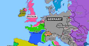 Also known as the second world war, world war ii was fought mainly in europe during the period. Advance On The Rhine Historical Atlas Of Europe 17 October 1944 Omniatlas