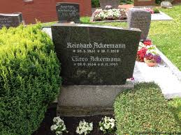 Grab von Reinhard Ackermann (30.03.1937-18.07.1978), Friedhof Pilsum