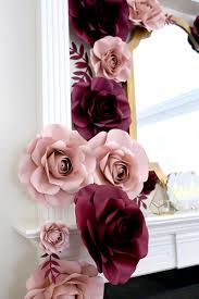 See more ideas about bridal shower backdrop, paper flowers diy, diy flowers. Stunning Paper Flower Backdrop For Weddings Parties And Bridal Showers 12 Places To Use A Paper Flower B Paper Flower Backdrop Paper Flowers Flower Backdrop