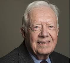 Photo of President Carter with the Richard Mines Family