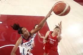 Center brittney griner, in her second olympics, has been a consistent force for team usa, averaging 13.5. U S Women S Basketball Overcomes Slow Start In Win Over Japan Los Angeles Times