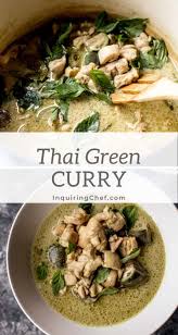 Thai Green Curry With Chicken Recipe In 2020 Green Curry Dinner Recipes Easy Quick Easy Healthy Recipes
