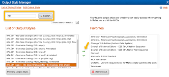 The most common exceptions are also covered, such as… Using Apa 7th Edition In Refworks Ex Libris Knowledge Center