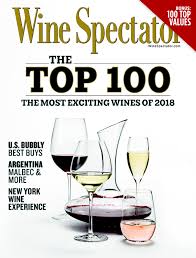 top 10 wines of 2018 wine spectators top 100