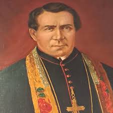 On this day in 1850, Armand-François-Marie de Charbonnel was consecrated  bishop in the Sistine Chapel by Pope Pius IX, and given St. Helena's  chalice and this stole by His Holiness. Bishop Charbonnel