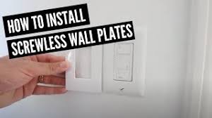 Check spelling or type a new query. Screwless Light Switch Wall Plate Installation Youtube