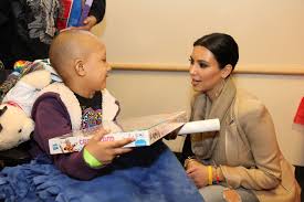 Kim kardashian is not usually seen with all three of her children at the same time. Kim Kardashian West S Charity Work With Children S Hospital Los Angeles Variety