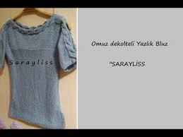 Omuz Dekolteli Yazlik Orgu Bluz Youtube Bluz Bluz Modelleri Dantel Bluzlar