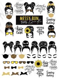 Download 34 Messy Bun Svg Ideas In 2021 Messy Bun Svg Messy Bun Svg