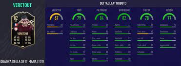 At the 2018 world cup, olsen started in all five games for sweden as they were eliminated by england in the quarter final. Fut 21 Nuova Carta Team Of The Week Per Veretout Siamo La Roma
