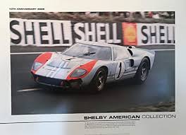 All rights to their respective owners. Amazon Com Ford Gt40 Ken Miles 1966 24 Hours Of Le Mans 427 Powered Gt40 Mk Ii Car Poster Posters Prints