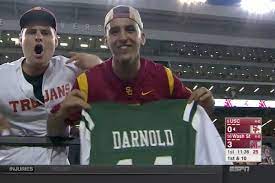 The jets intend to fully evaluate the 2021 nfl draft's quarterback prospects before making a decision about darnold 's future with the team, ian rapoport of nfl network reports. Sam Darnold Nfl Draft Jets Fans Wanted The Usc Qb And Got Him Sbnation Com