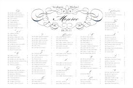 Table Seating Chart Template Free Jasonkellyphoto Co