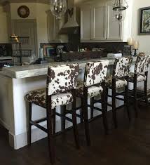 Cowhide Bar Stool Western Country Rustic Kitchen Rustic Kitchen Country House Decor Rustic House
