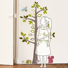 Height Gauge Tree Decorative Growth Chart