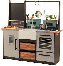 Farm to table play kitchen with ez kraft assembly kidkraft. Kidkraft Kinderkuche Farm To Table 53411 Spielkuche Aus Holz Kuche Amazon De Spielzeug