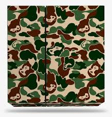 We have an extensive collection of amazing background images carefully chosen by our community. Sony Ps4 Khaki Game Camo Decal Skin Kit Bape Bathing Ape Camo Cases Iphone 7 Plus Png Image Transparent Png Free Download On Seekpng