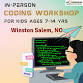 In-Person Free Coding Workshop For Kids at Winston event image
