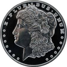 1989 p american silver eagle bullion coin: 1 Oz Morgan Silver Rounds Buy 999 Fine Silver