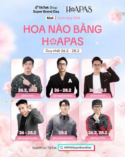  GÓI TRỌN YÊU THƯƠNG – MEGA LIVE 8/3 ĐẶC BIỆT CÙNG HAPAS từ ngày 26/2 đến 28/2.